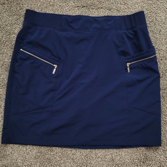 Chico's Navy Skort 14 ( 2.5) - Picture 1 of 8